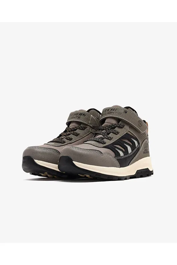 Детские ботинки для девочек водонепроницаемые Storm Blazer Glow Roam Skechers, Tpbk — фото 3