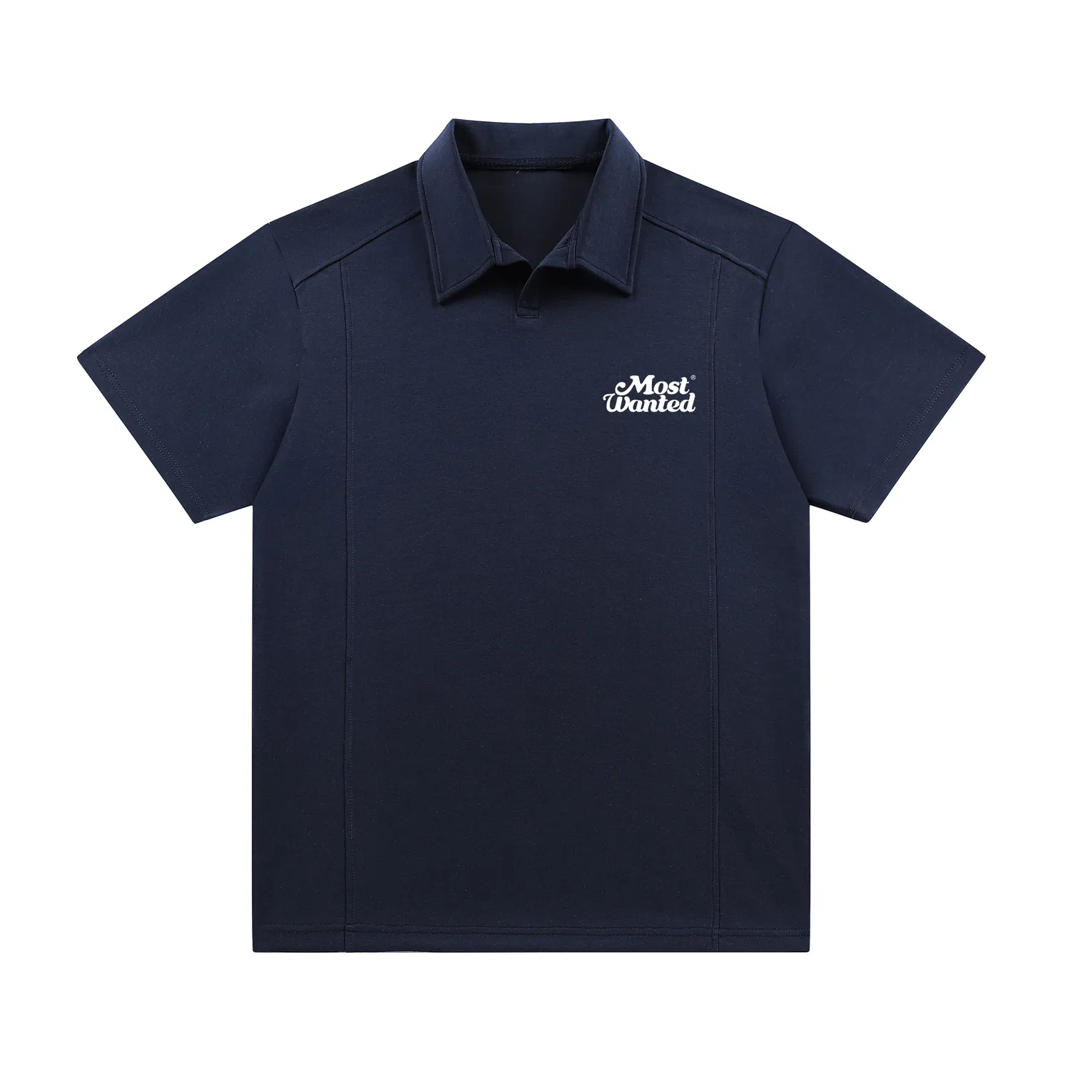 Детское поло с коротким рукавом Polo Shirt MostwantedLab, Navy Blue