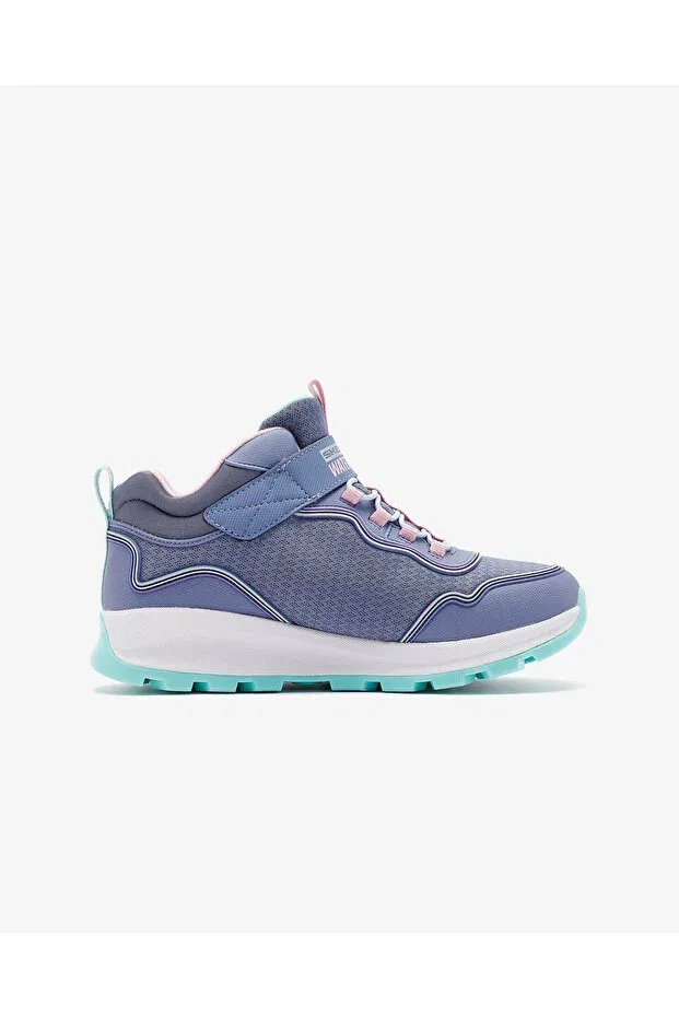 Детские ботинки для девочек водонепроницаемые Storm Blazer - Streamline Coast Skechers, Gray — фото 2
