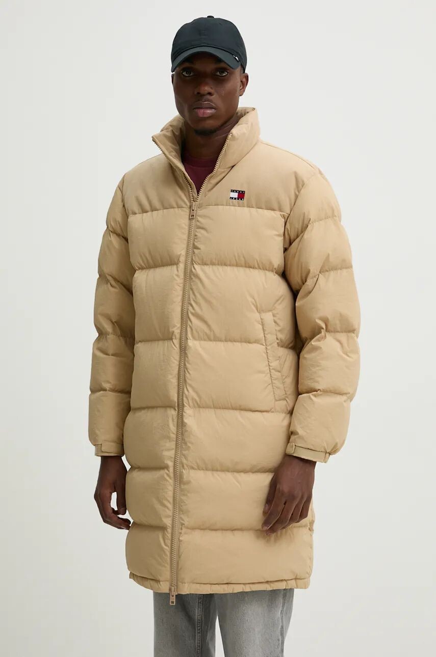 

Пуховик Tommy Jeans, бежевый