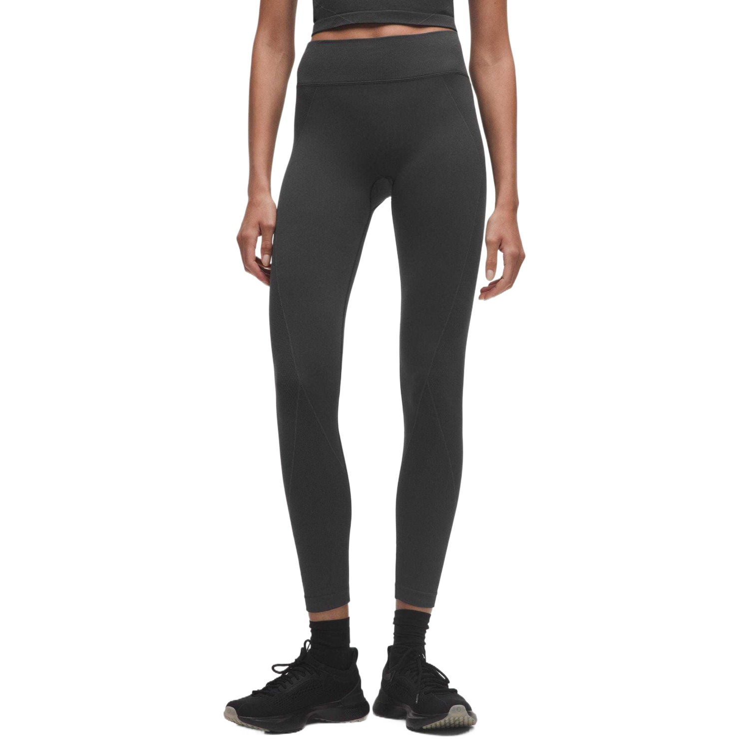 

Женские йога-штаны 25' Lululemon, черный/graphite серый/blk/ggre