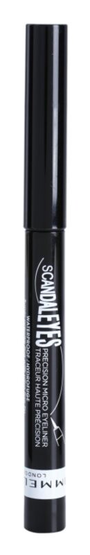 

Водостойкая подводка для глаз Rimmel ScandalEyes Micro, оттенок 001 Black 1.1 мл