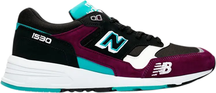 

Кроссовки New Balance 1530 Made In England 'Black Purple', черный, Черный;серый, Кроссовки New Balance 1530 Made In England 'Black Purple', черный