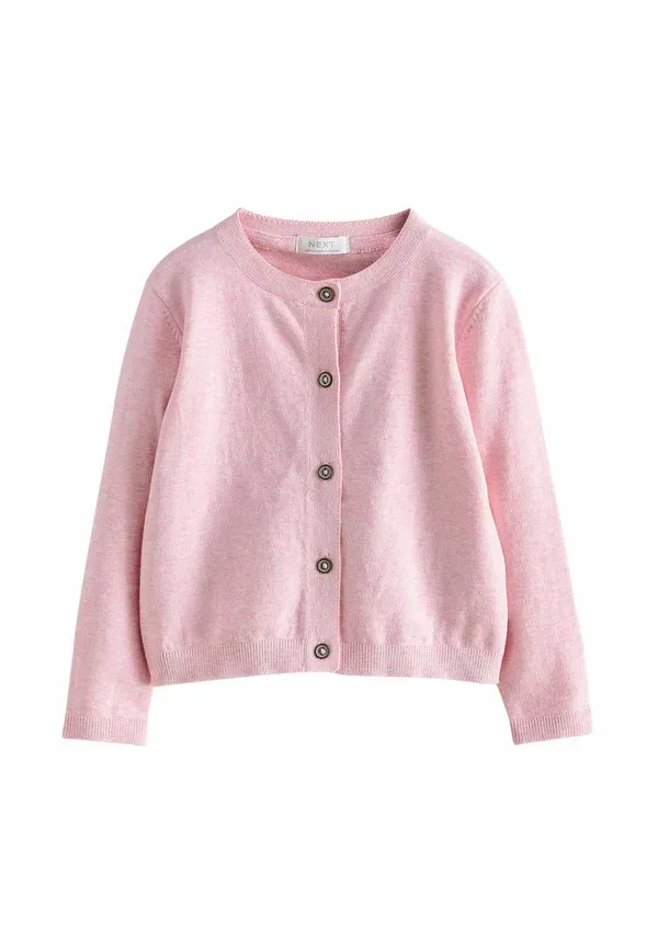 Кардиган из хлопка Regular fit - button up 2 pack, Next, Pink, White, белый/розовый — фото 3