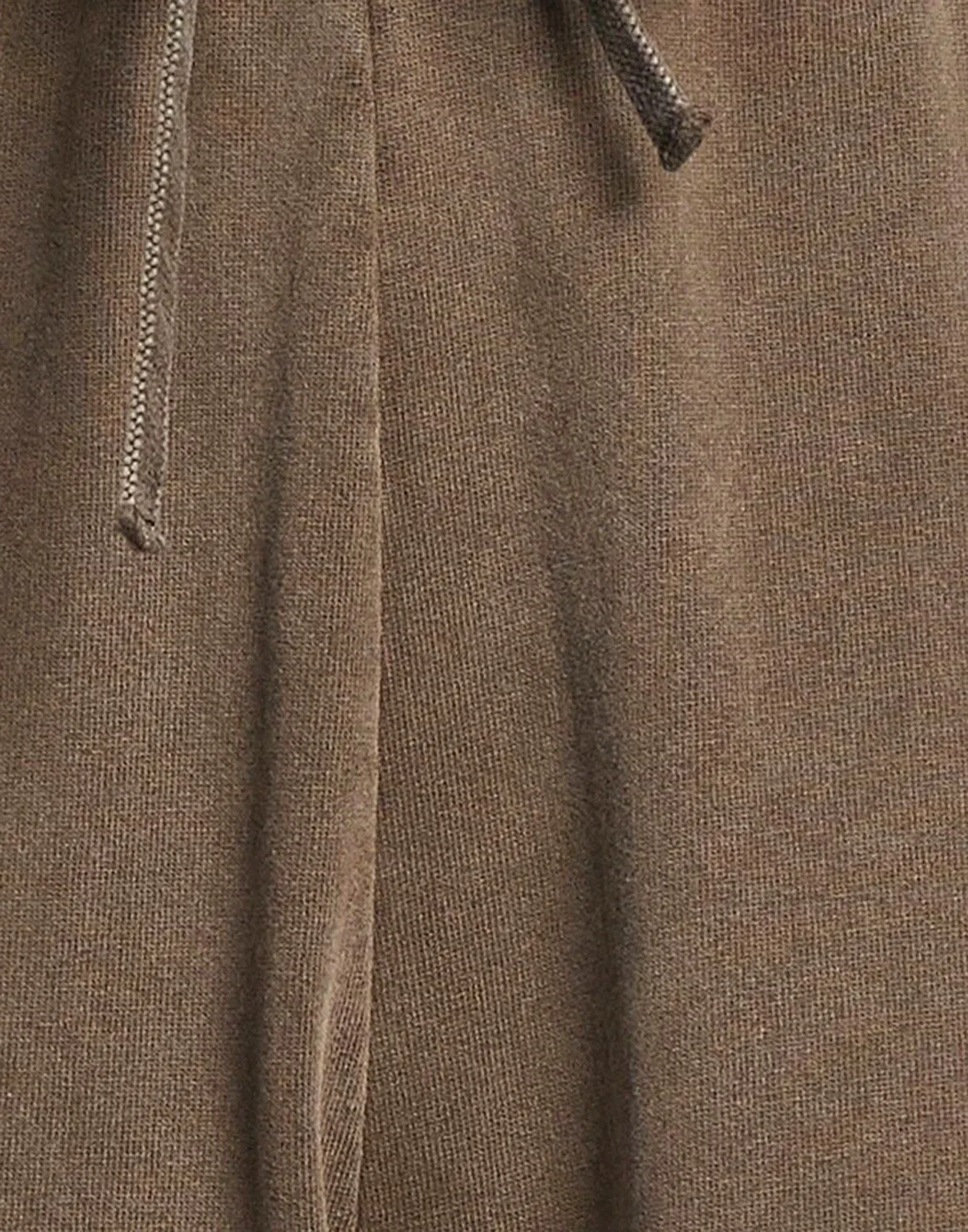 Женские спортивные штаны с высокой посадкой на кулиске Acne Studios, коричневый — фото 4