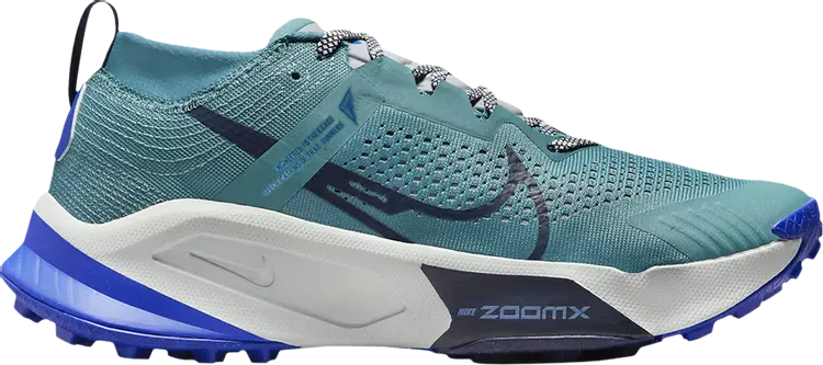 

Кроссовки Nike ZoomX Zegama 'Mineral Teal Racer Blue', зеленый