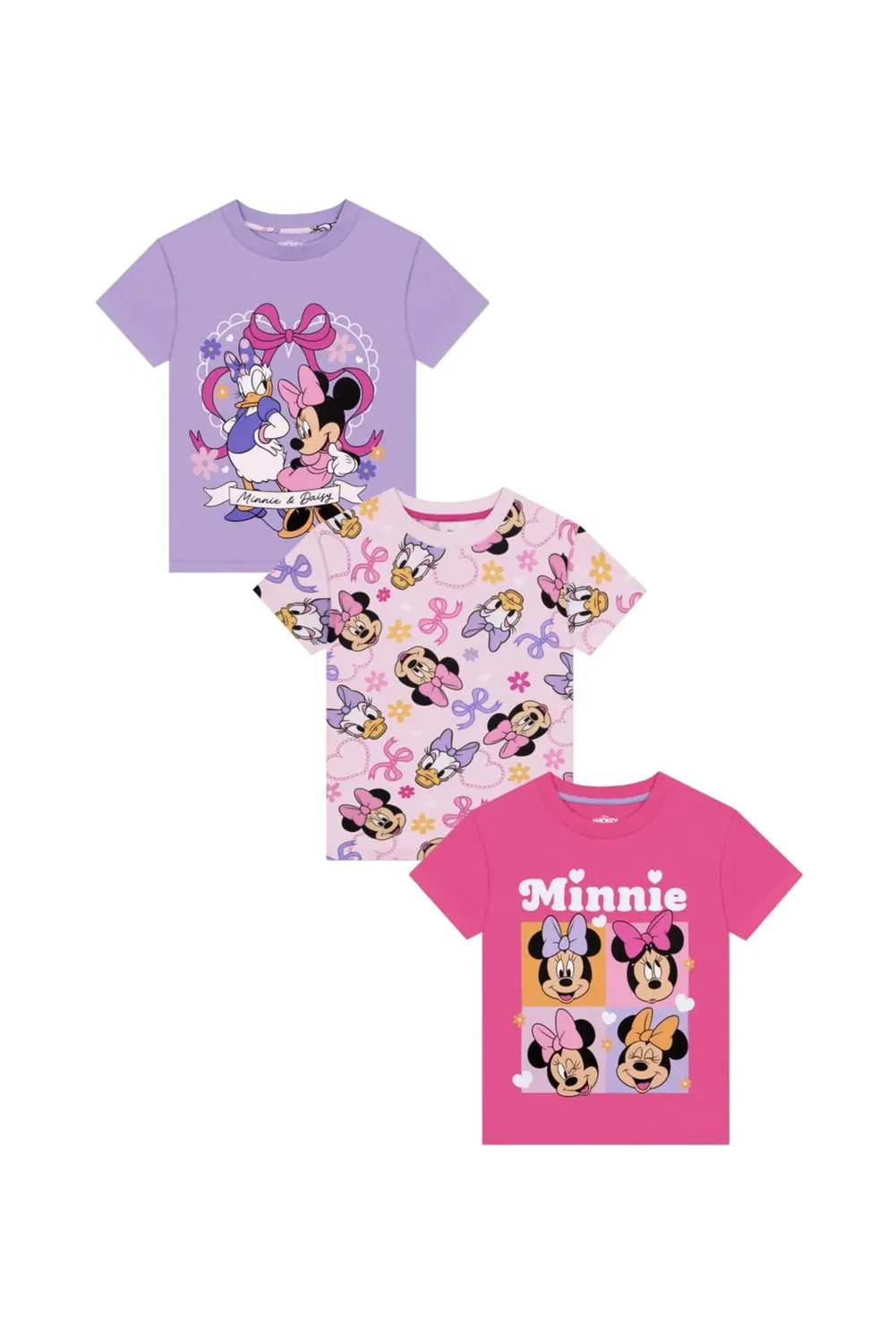 Детский комплект футболок Minnie Mouse & Daisy Duck Disney, Multi