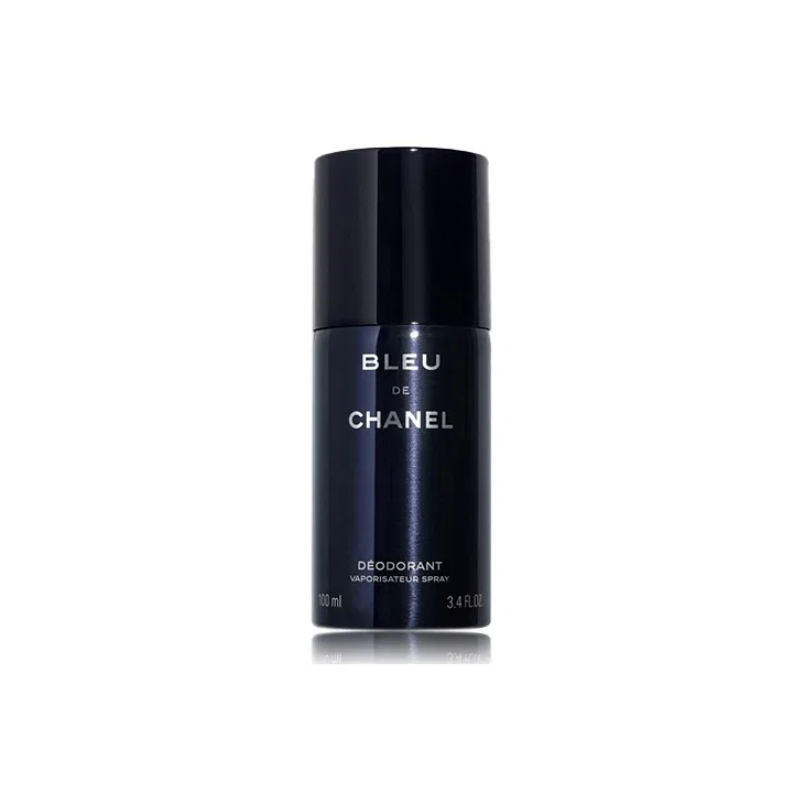 Мужской дезодорант-спрей CHANEL Azure, 100 мл, аромат древесно-фруктовый, Black