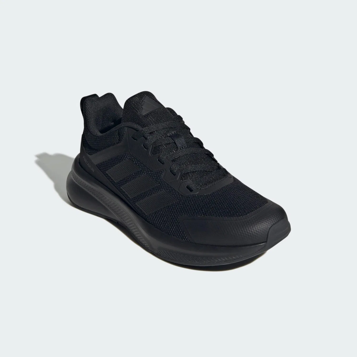Детские кроссовки с шнуровкой Fortarun 4.0 Adidas, Schwarz — фото 4