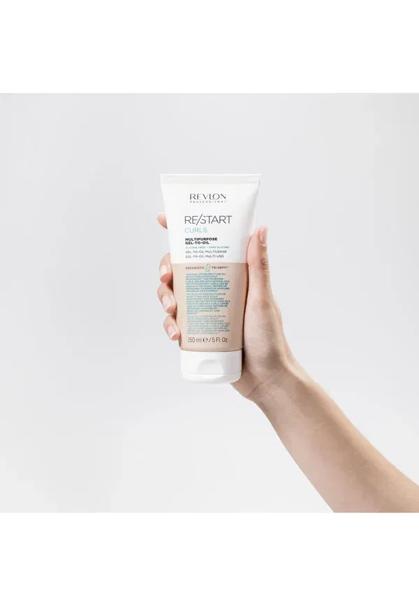 Re/Start curls - многофункциональный гель-масло для волос 150 мл Revlon Professional — фото 2