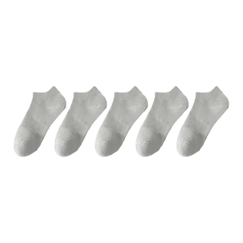 Детские носки-следки 5 пар Cotton Gene, Серый