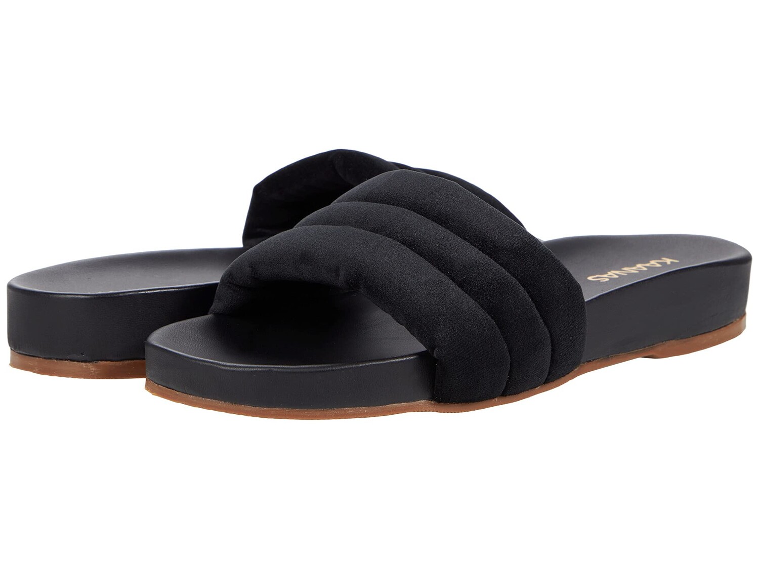 

Пляжные сандали KAANAS, Timor Chunky Suede Pool Slide