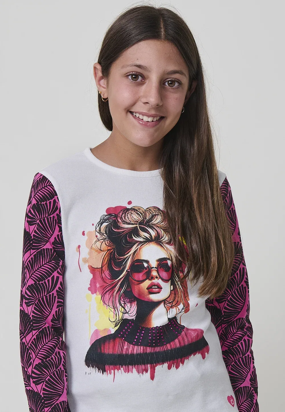 Рубашка с длинным рукавом Koroshi, Blanco White — фото 4