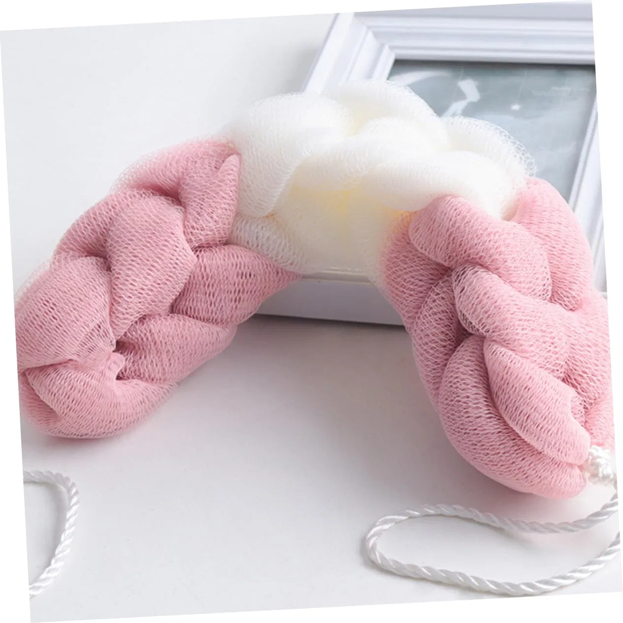 Мочалка для душа Body Scrub Bath Towel Warmhm, 3 шт, 57x5.5x5 см, Assorted Colours — фото 4