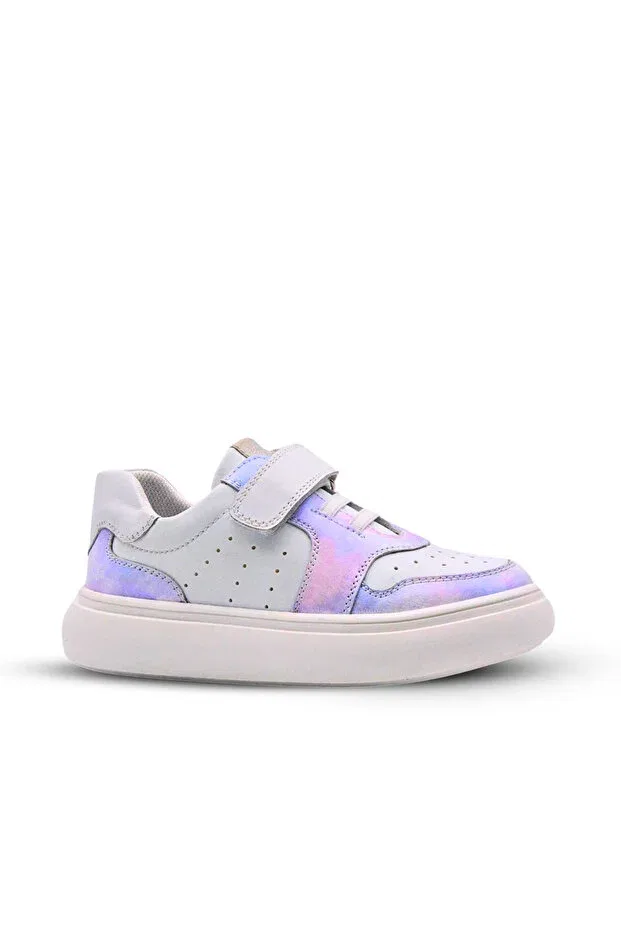 Детские туфли для девочек на липучке Bella Kids A More, Lilac