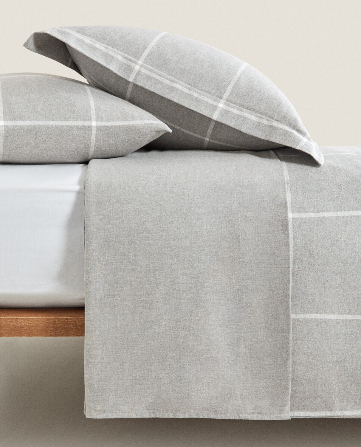 Пододеяльник  Zara Home Check Flannel — фото 4