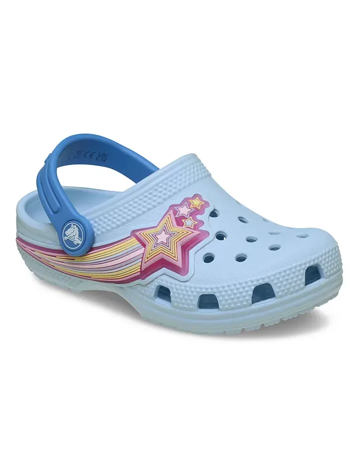 Кроксы детские, голубой Crocs