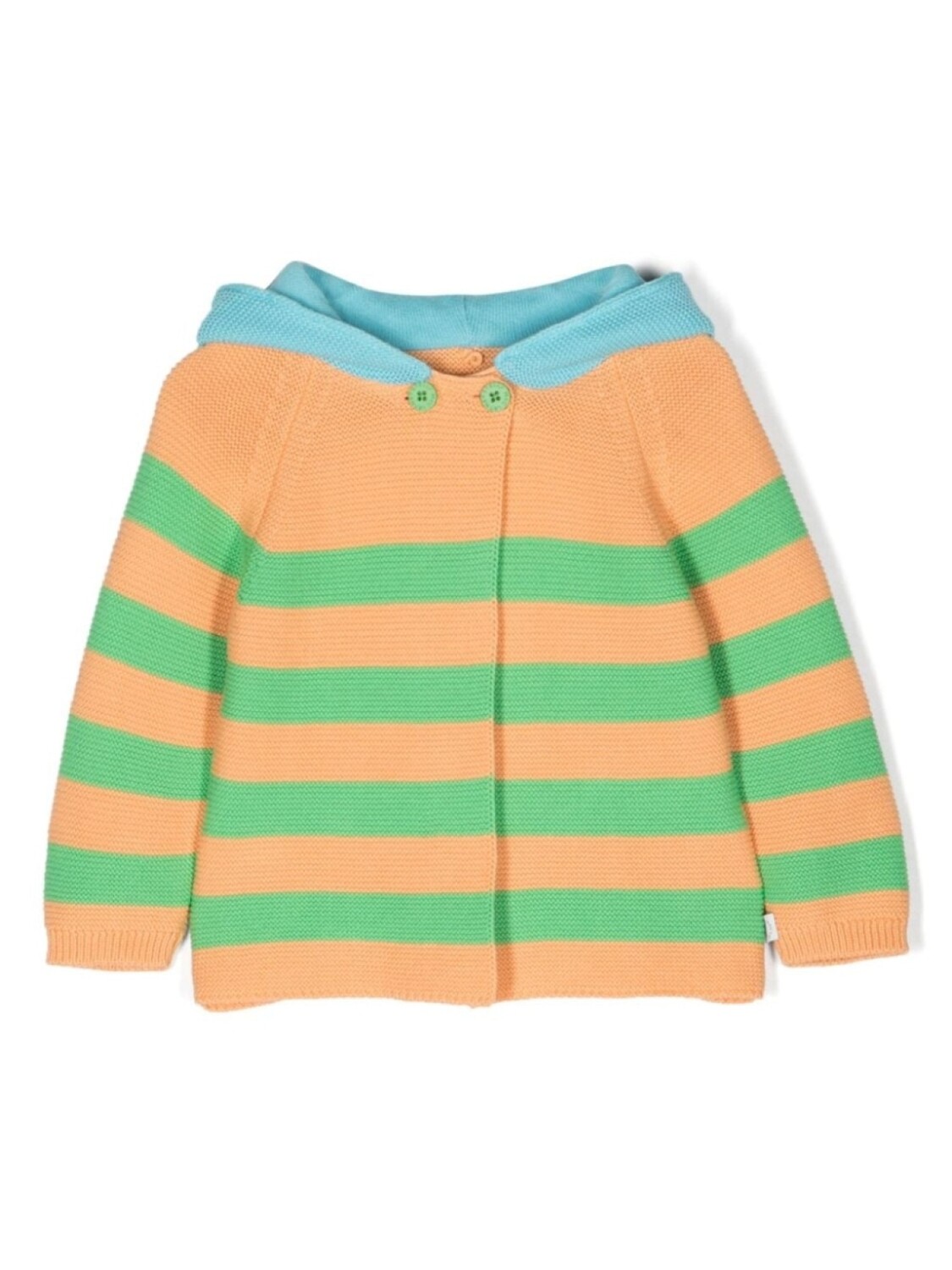 

Stella McCartney Kids кардиган с капюшоном, оранжевый