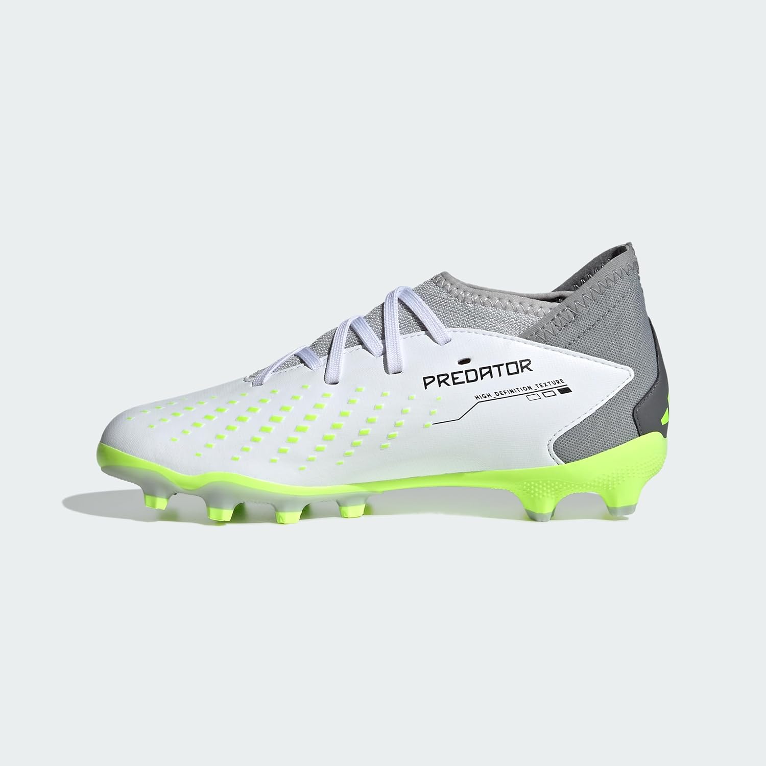 Кроссовки Adidas Unisex Accuracy.3 для игры на искусственном газоне, белый/черный — фото 2