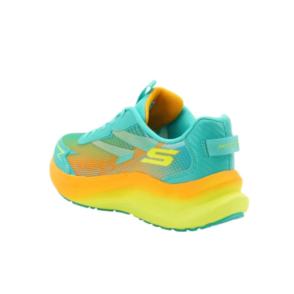 Детские кроссовки для мальчиков с максимальной амортизацией Max Cushioning Ascender Skechers, Aqua Multicolor — фото 3