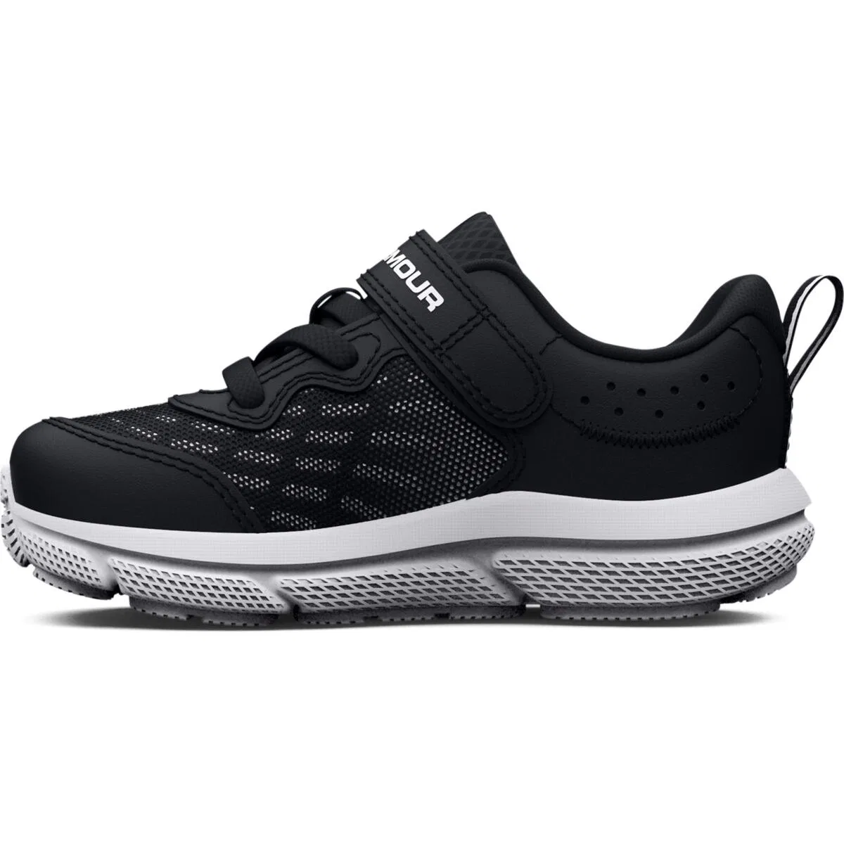 Детские кроссовки с закрытым носком Assert 10 Ac Under Armour, Schwarz Weiß — фото 2
