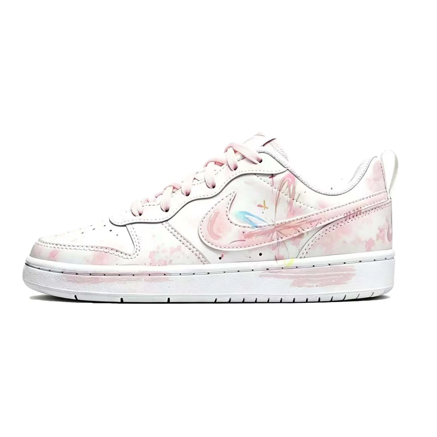 Детские кроссовки для скейтбординга Court Borough Nike, Peach — фото 3