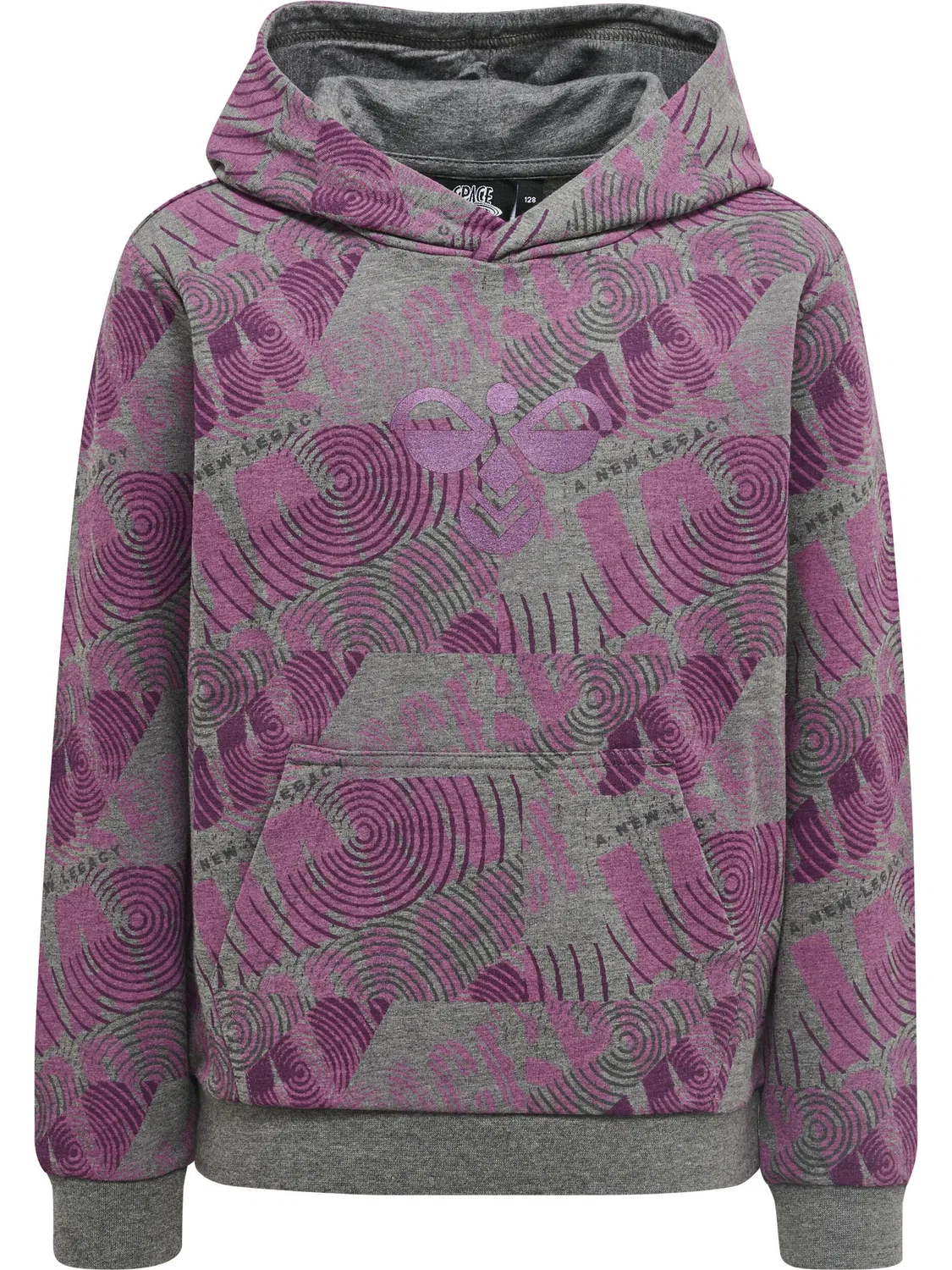 Детское худи с капюшоном Hmlspace Hummel, Bengalrosa