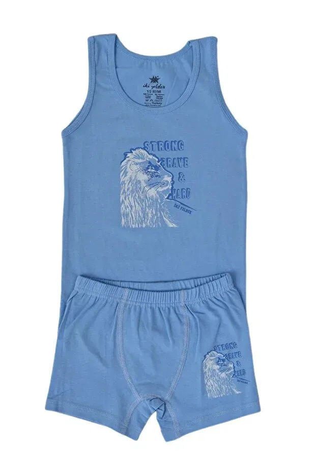 Детское белье для мальчиков с принтом Boxer Shorts Baglan, Blue
