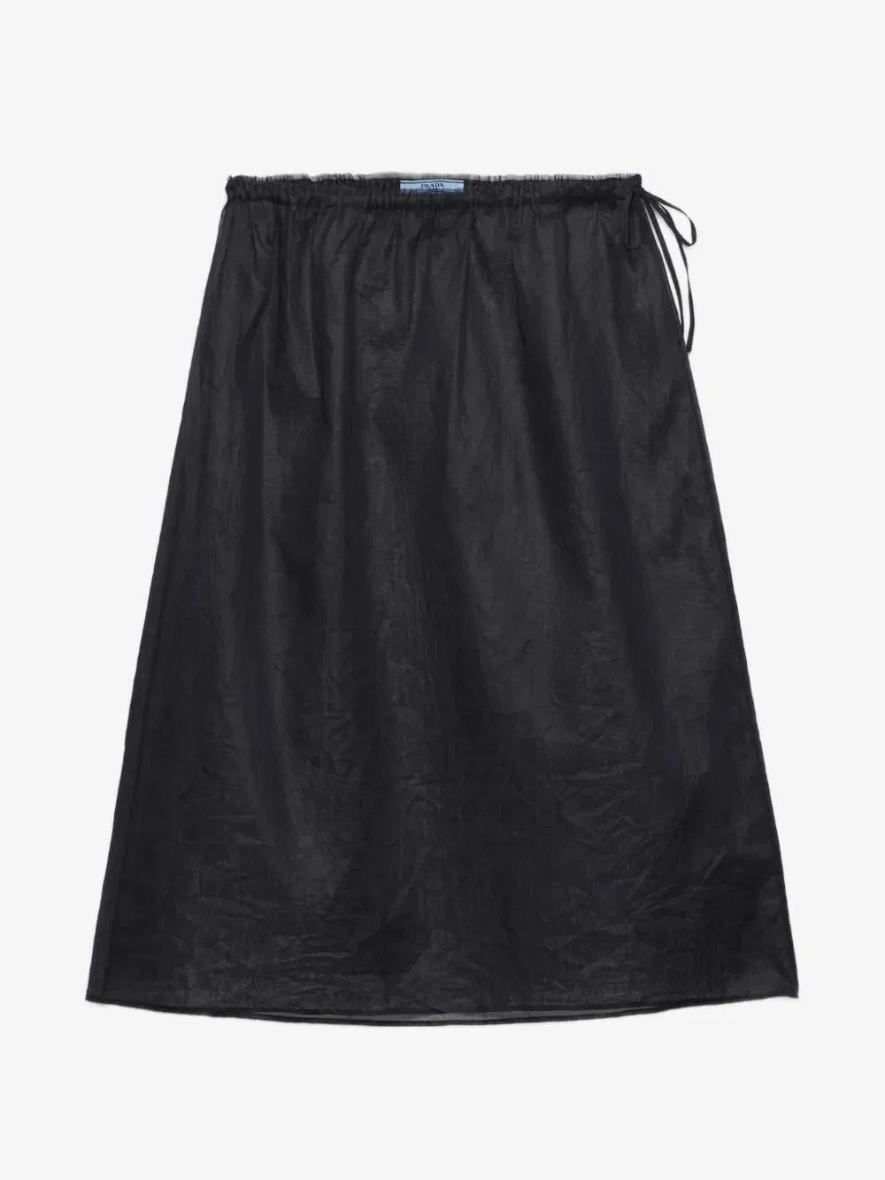 Юбка миди Prada, черный