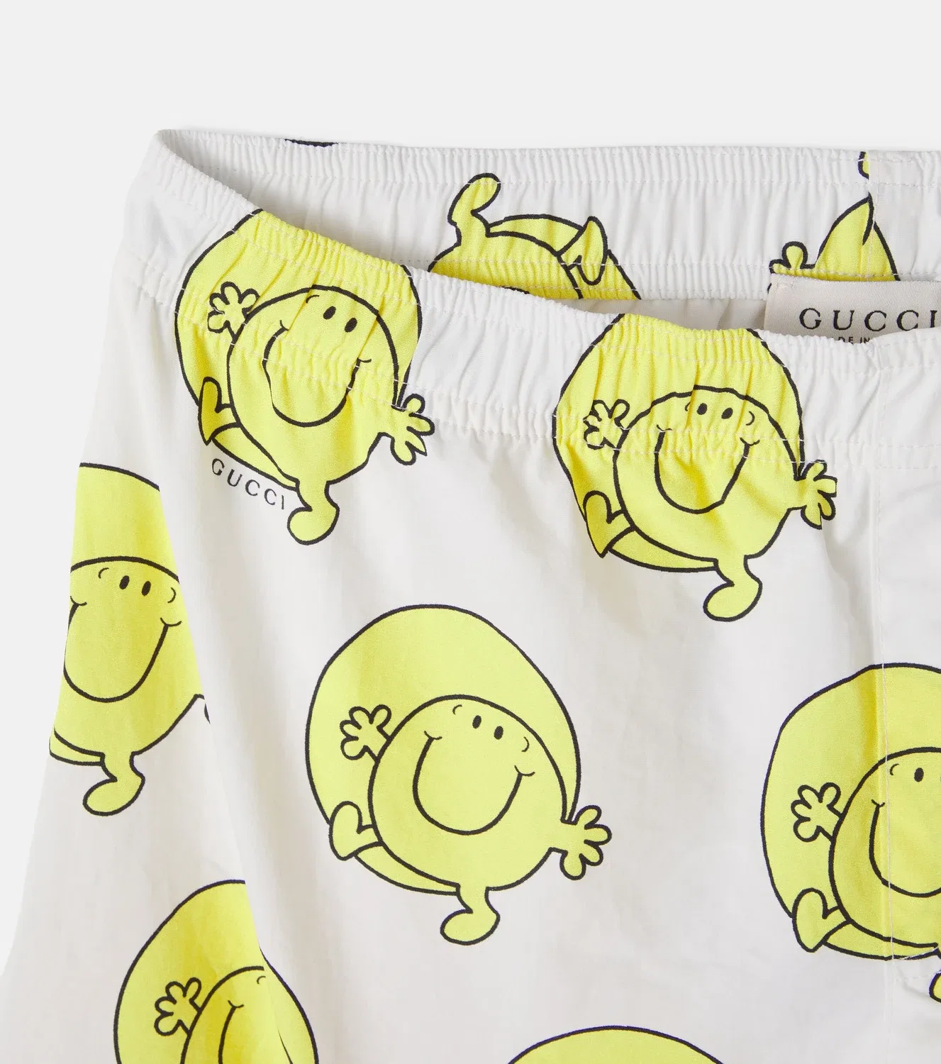 Плавки с принтом Mr. Men Little Miss Gucci Kids, белый — фото 4