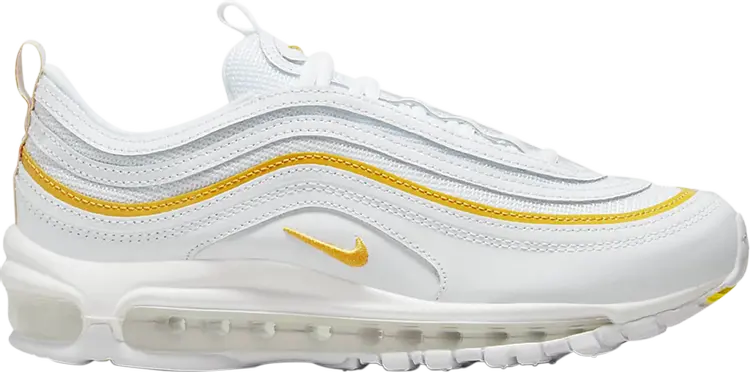 

Кроссовки Nike Wmns Air Max 97 'White University Gold', белый