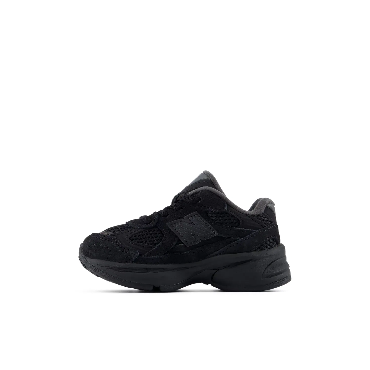 Детские кроссовки с эластичными шнурками 2010 Bungee New Balance, Black — фото 3