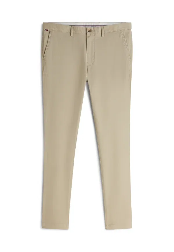 Брюки из хлопка с эластаном Bleecker Tommy Hilfiger, Batique Khaki, хаки — фото 4