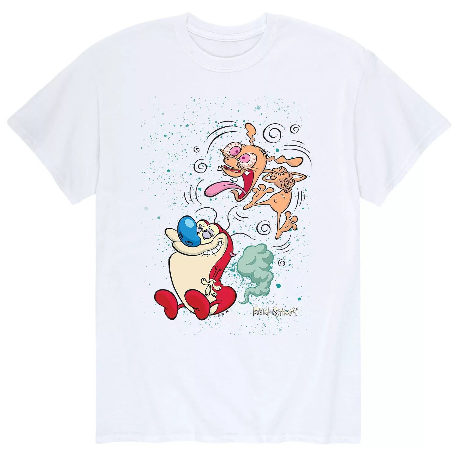 

Мужская футболка Ren & Stimpy Licensed Character