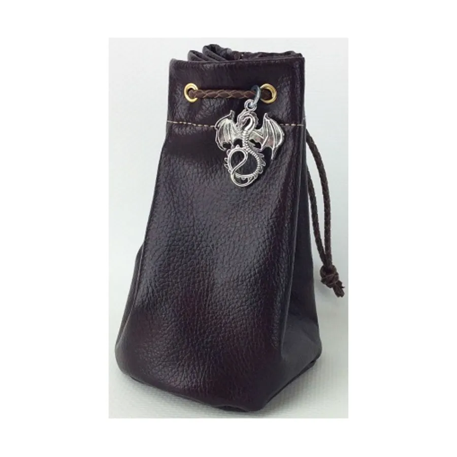 

Плоский Цветной Мешок Для Игральных Кубков - Коричневый, Dice Bags & Accessories (Shop in the Back)