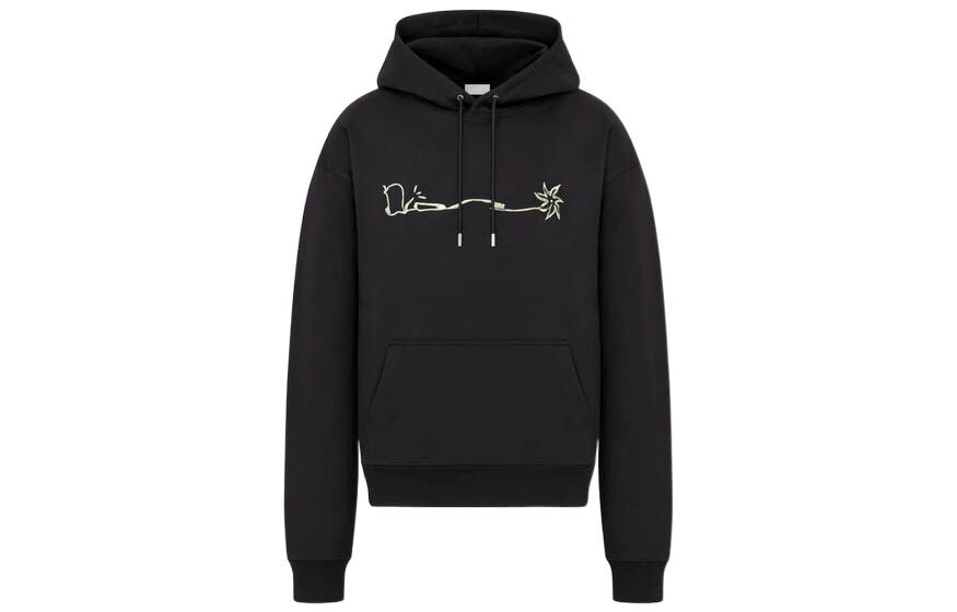 

Трэвис Скотт Quarterly Новые продукты Толстовка Мужская черная Dior, черный