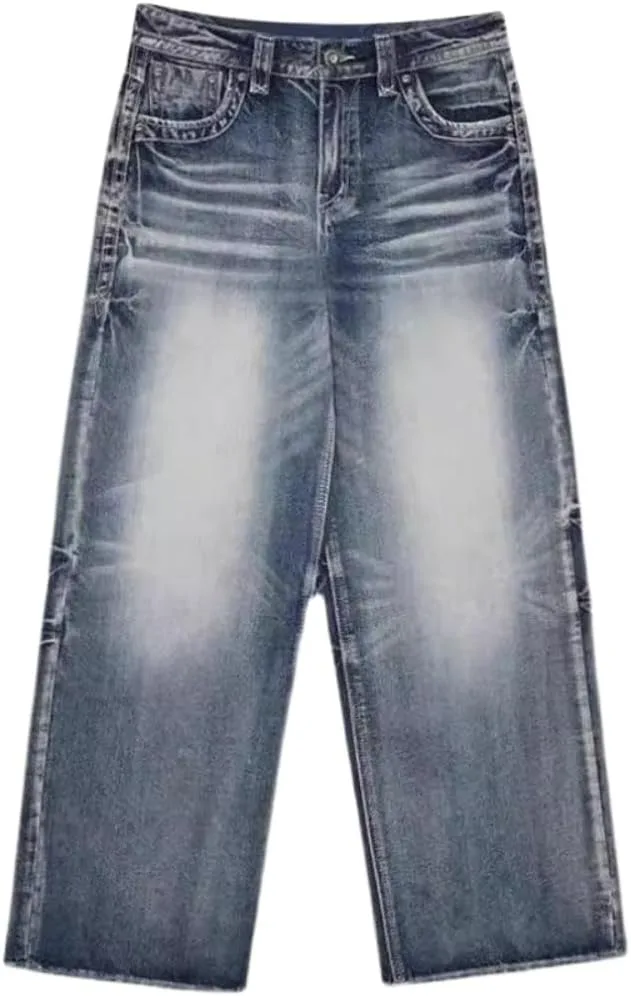 

Женские джинсы baggy в стиле Y2K CEINOM