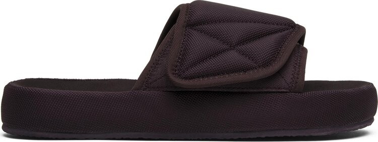 Слипоны Yeezy Season 6 Nylon Slipper Oxblood, фиолетовый — фото 3