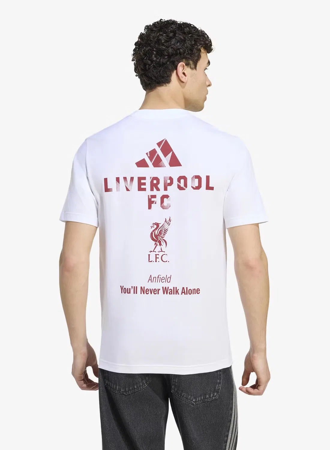Футболка с принтом Liverpool FC Seasonal Adidas, графический — фото 2
