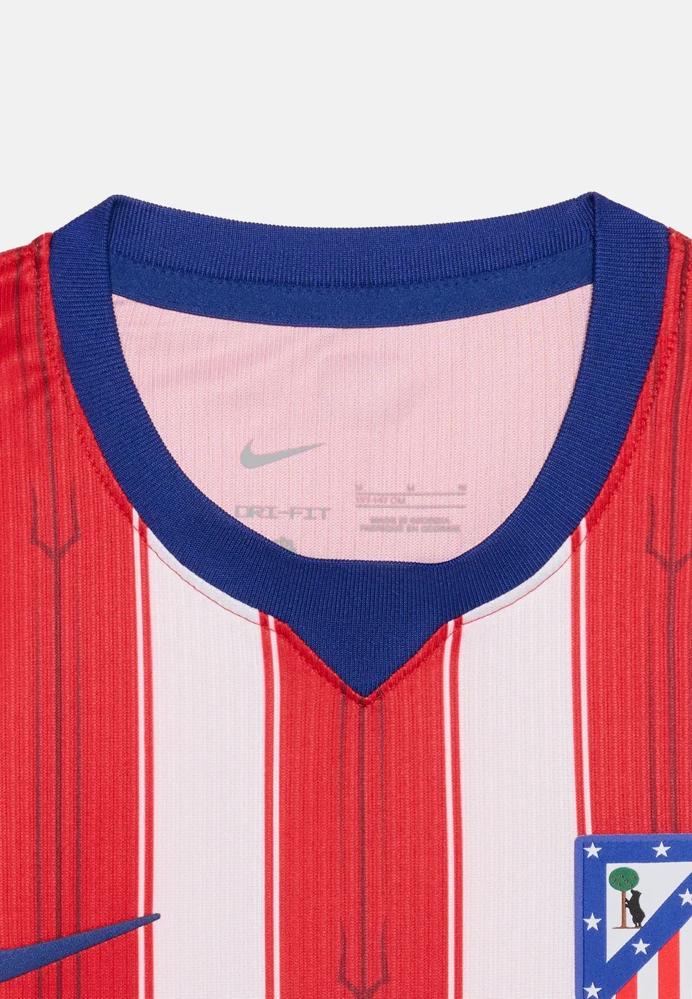 Домашняя футболка унисекс стадиона «Атлетико Мадрид» Nike Performance, White/University Red/Deep Royal Blue — фото 4