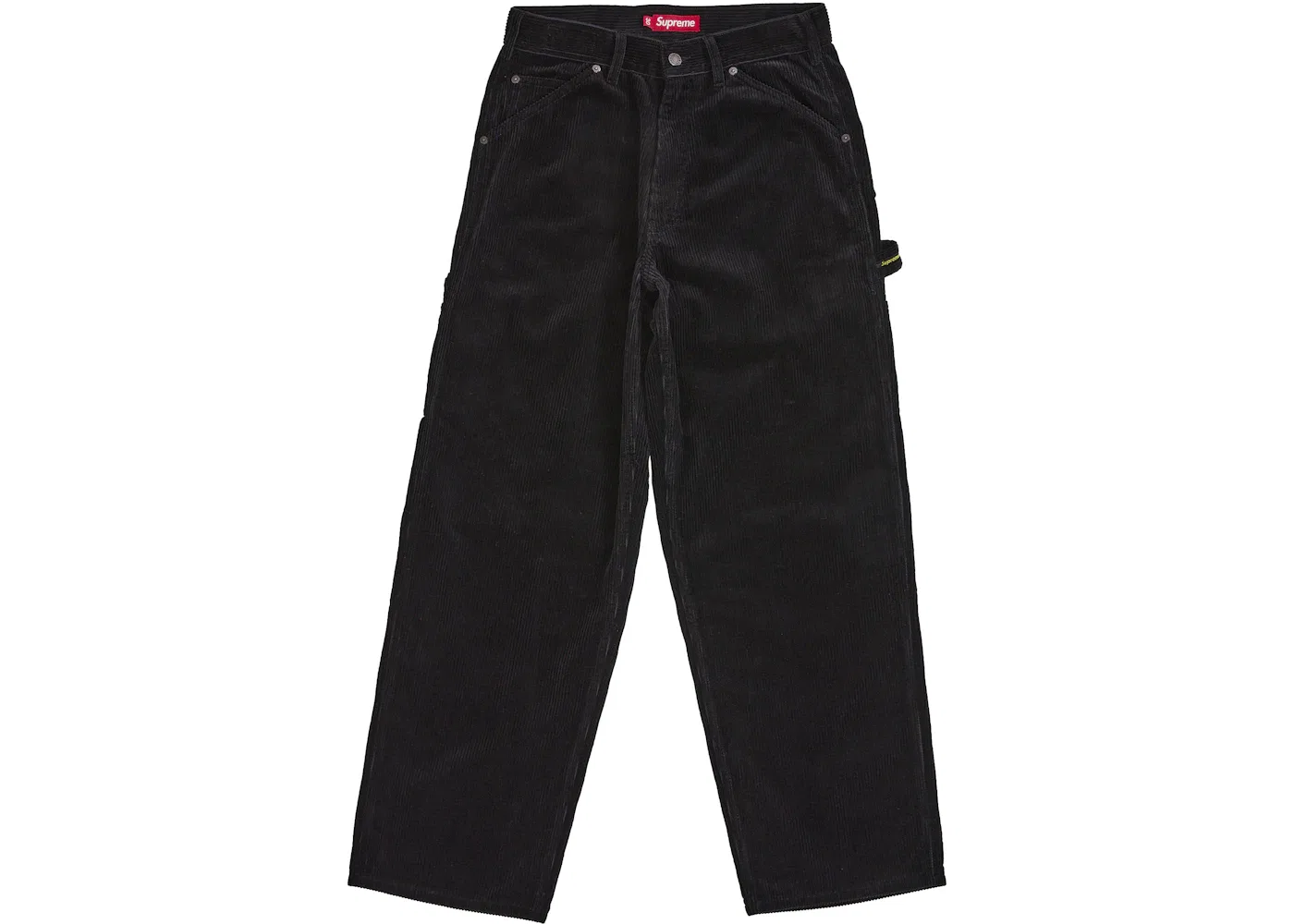 Мужские брюки из вельвета Supreme, Black