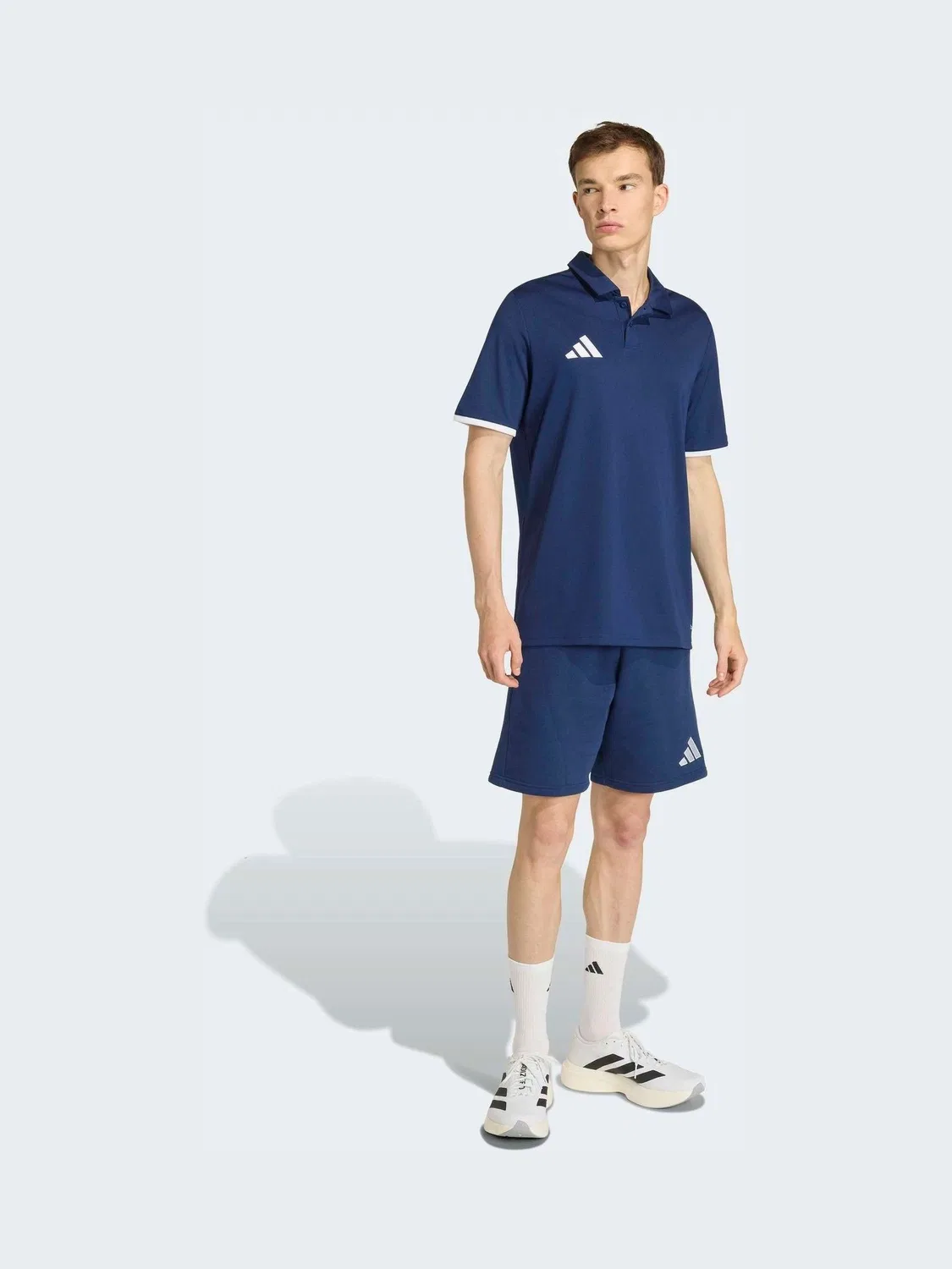 Поло для тренировок adidas ENT26, синий — фото 3