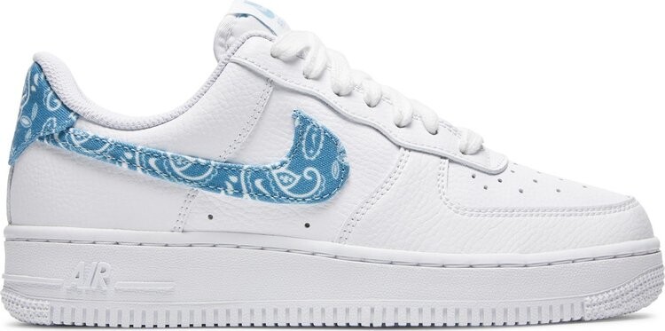 Кроссовки Nike Wmns Air Force 1 '07 Essentials 'Blue Paisley', белый