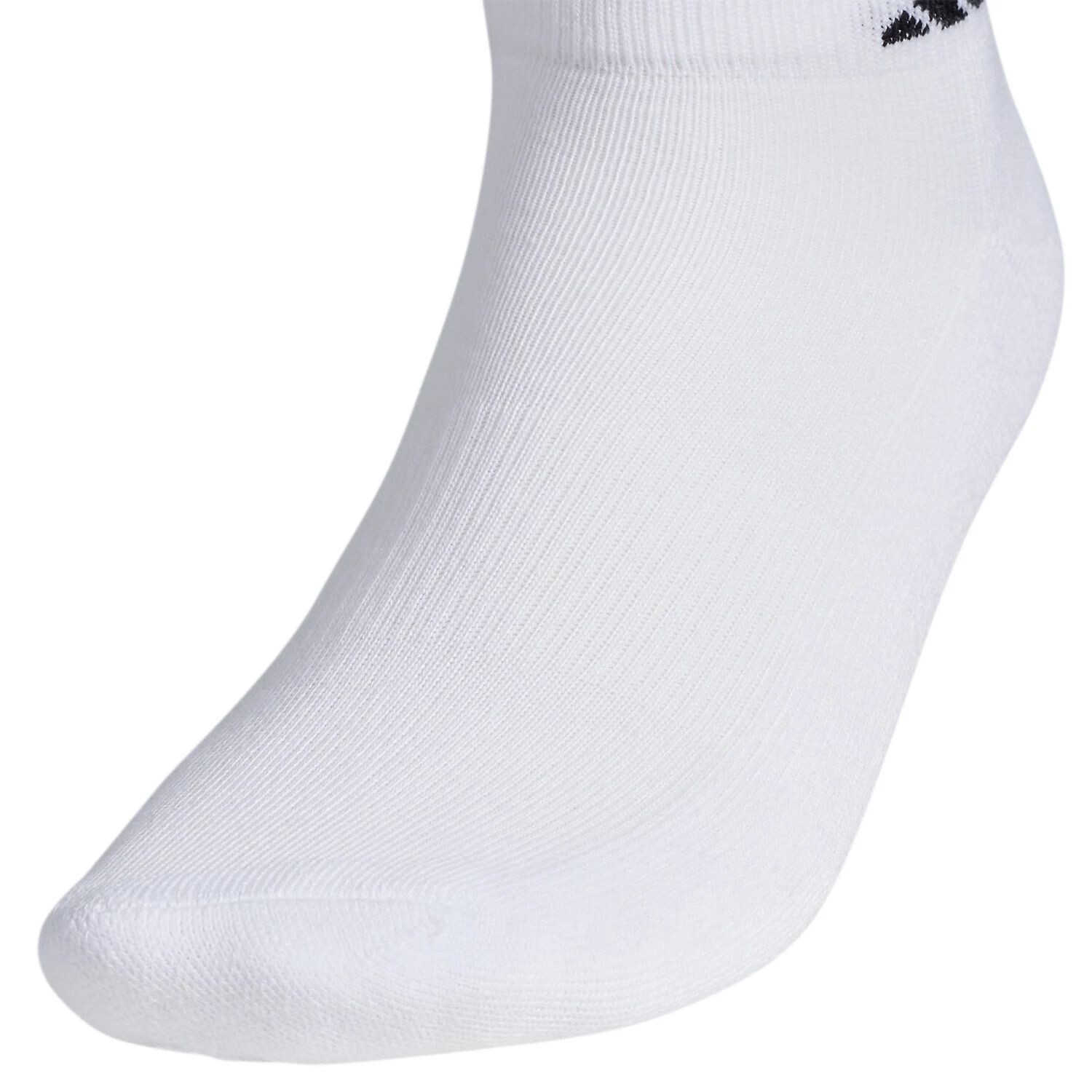 Набор из 6 нижних низких носков Big & Tall с мягкой подкладкой adidas, белый — фото 3