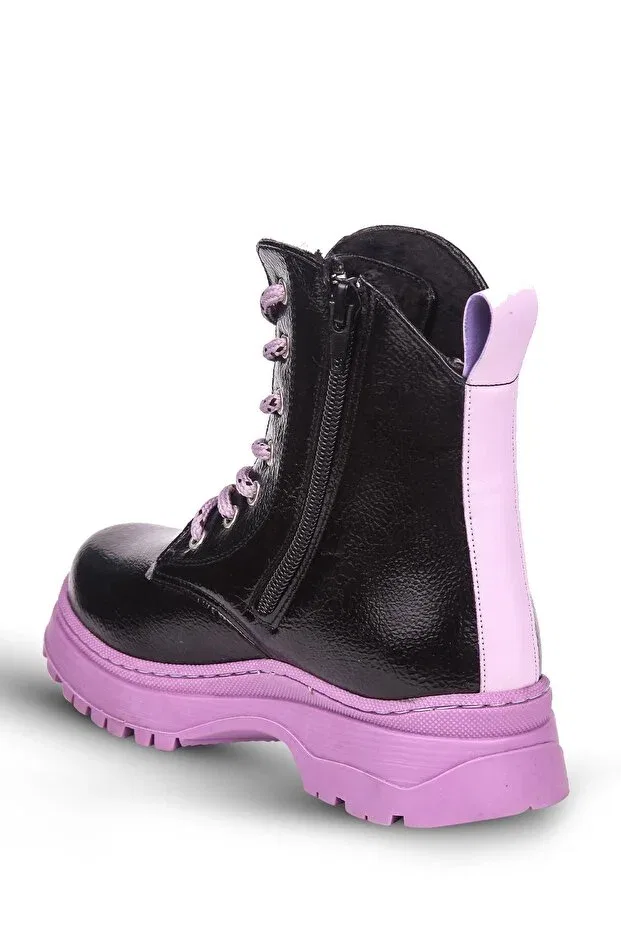 Детские ботинки для девочек ортопедические Kaptan Junior, Purple — фото 4