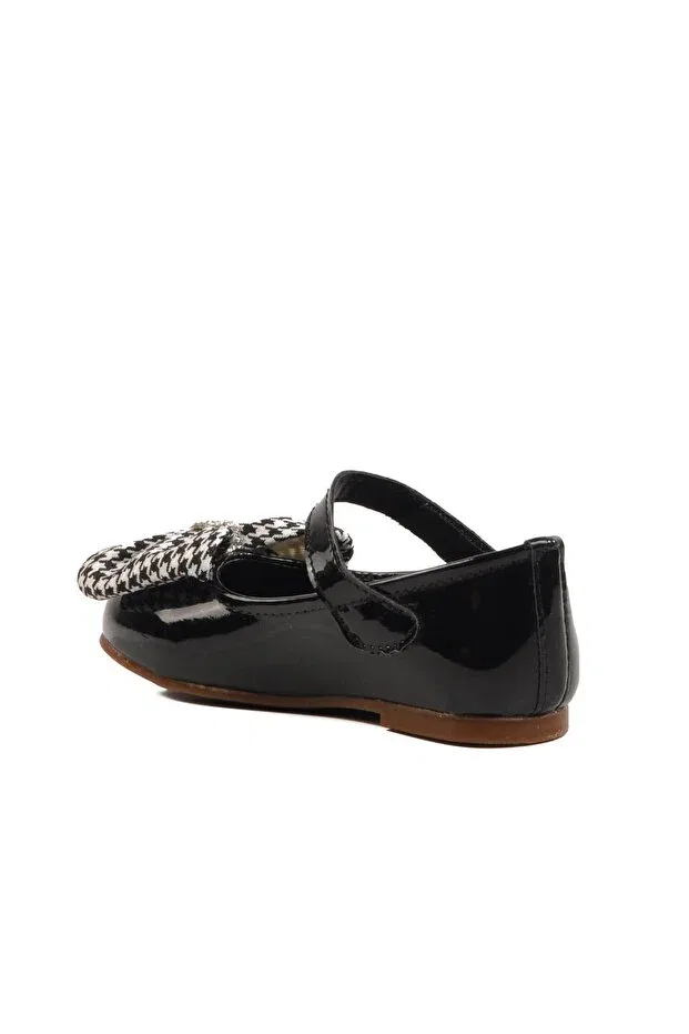 Детские балетки для девочек из лакированной кожи Rocky, Black Patent Leather — фото 4