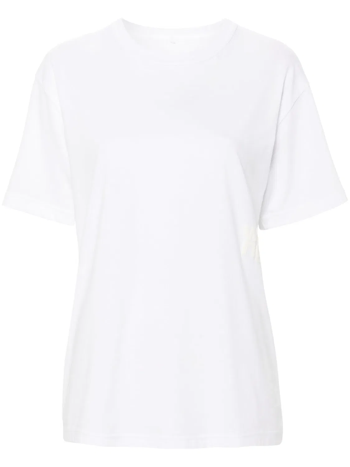 Футболка с логотипом из хлопка Alexander Wang, белый