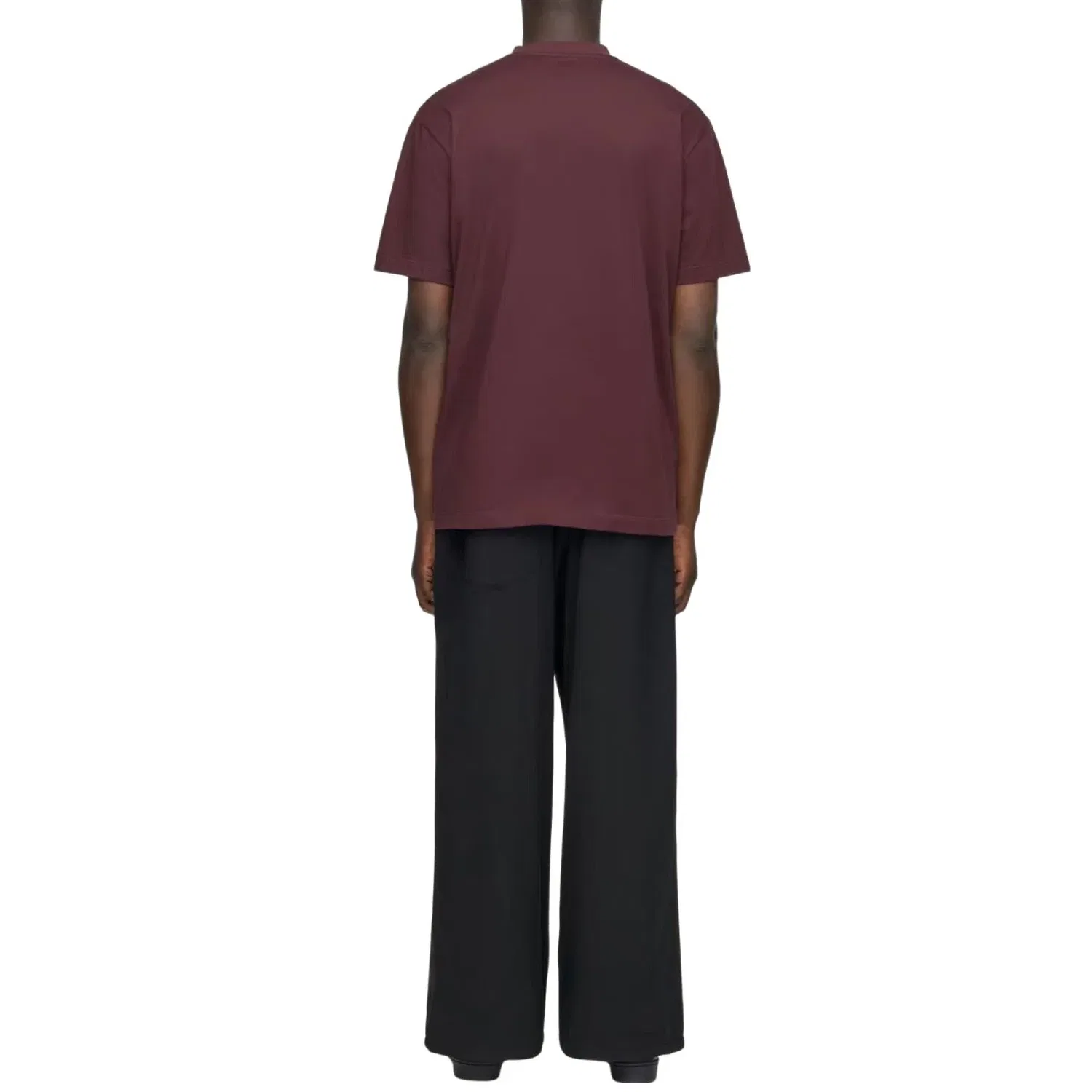 Мужская футболка с коротким рукавом Adidas x Y-3 Regular T-Shirt 'Night Red' KU2264, красный — фото 4