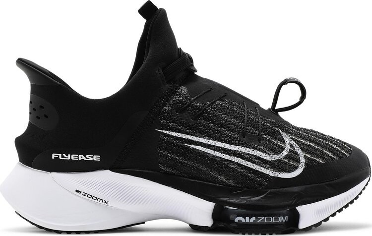 

Кроссовки Nike Air Zoom Tempo NEXT% Flyease 'Black White', черный