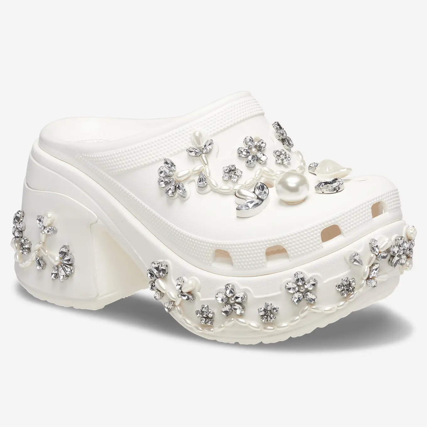 

Сабо Crocs x Simone Rocha Siren, белый